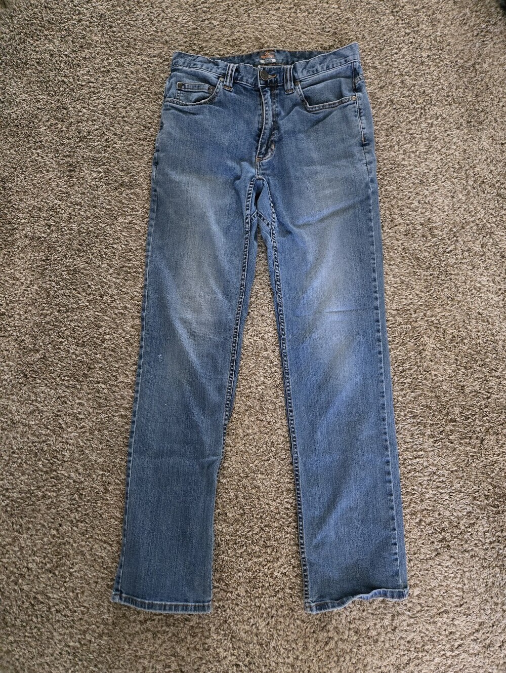 Ridgecut Classic Men's Straight Jeans in Medium Blue